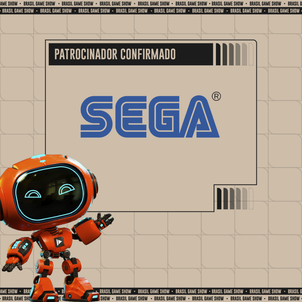 SEGA® participa da Brasil Game Show pela primeira vez, comum estande de 500 m²