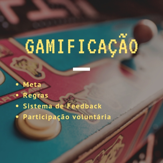 Características em comum com os jogos | Arte criada com Canva