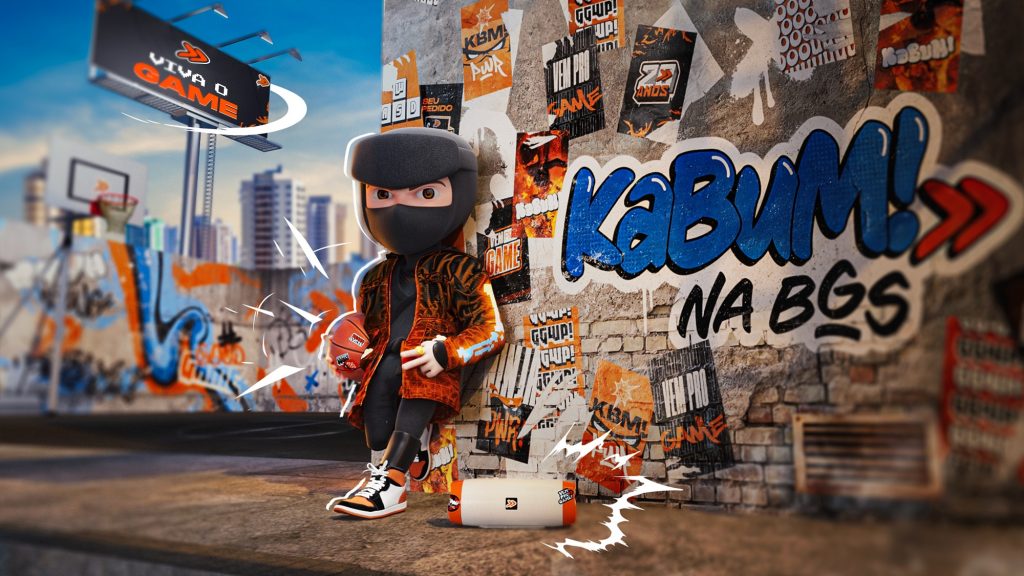 KaBuM! na BGS: rapper Veigh realiza pocket show no estande da marca neste sábado