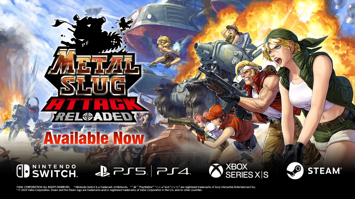 METAL SLUG ATTACK RELOADED, o tower defense da SNK, chega aos consoles e PC