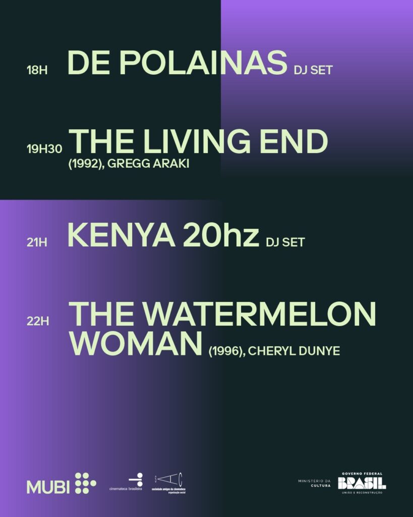 Gratuito, o evento Esta Não É Uma História Sobre Sair do Armário terá as projeções de The Watermelon Woman, de Cheryl Dunye e The Living End, de Gregg Araki