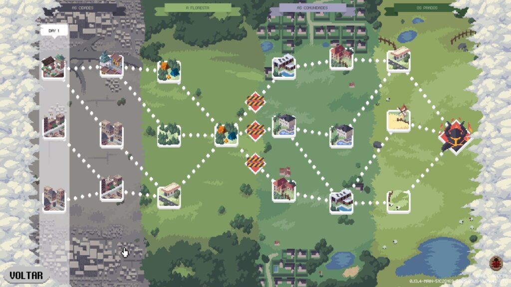 Deadly Days Roadtrip é o roguelike que você não sabia que precisava! Tetris + zumbis + bullet heaven = combo perfeito