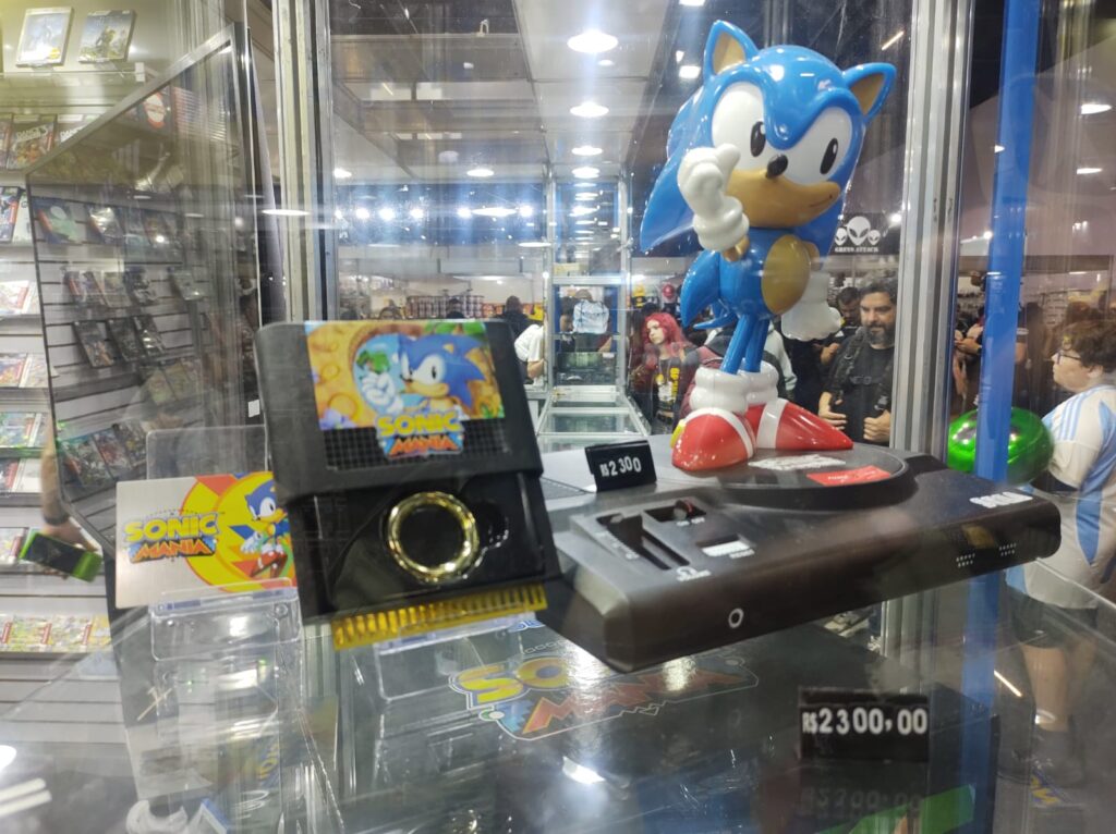 A Sega participou da feira pela terceira vez consecutiva e montou um estande dedicado a Sonic Racing: CrossWorlds.