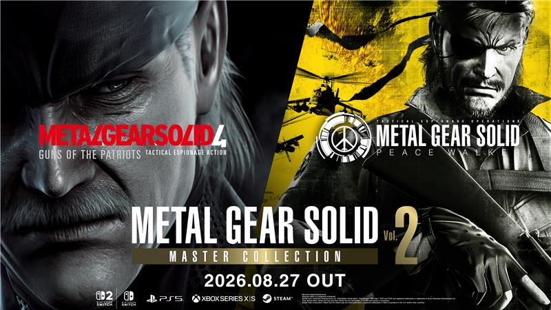 Metal Gear Solid: Master Collection Vol. 2 chega em agosto com o retorno de MGS4