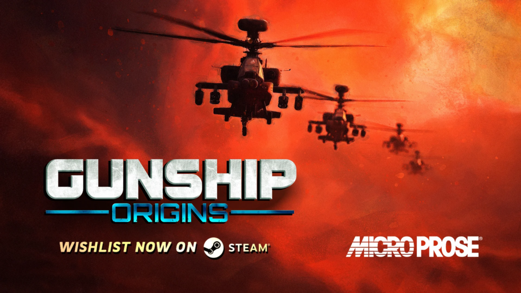 MicroProse publicará Gunship: Origins, uma nova experiência de combate de helicópteros