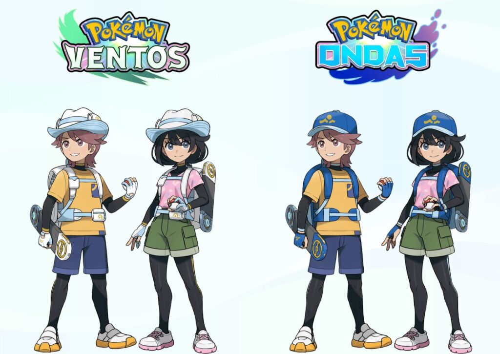 Pokémon Ventos e Ondas são anunciados como exclusivos para Nintendo Switch 2