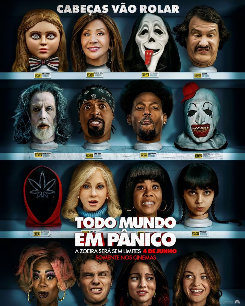 Todo Mundo em Pânico 6: Paramount revela cartaz e confirma retorno do elenco original