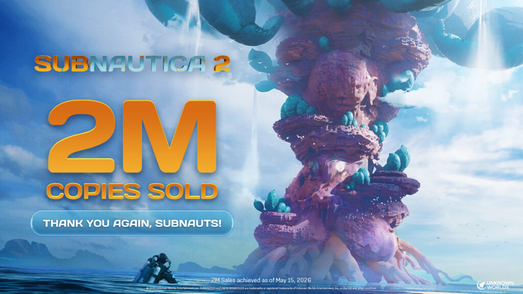 Subnautica 2 vende 2 milhões de cópias em apenas 12 horas no Acesso Antecipado