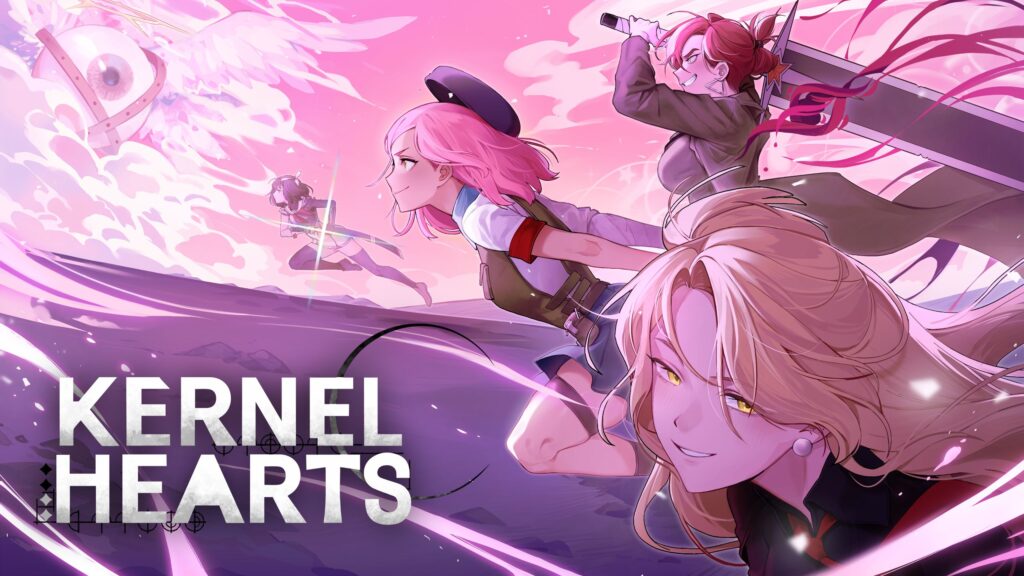 Kernel Hearts estará disponível para PC via Steam e Epic Games Store, Xbox Series X|S, PlayStation 5 e Nintendo Switch 2 em setembro de 2026.