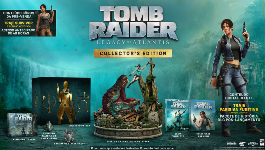 Tomb Raider: Legacy of Atlantis ganha data de lançamento e pré-venda